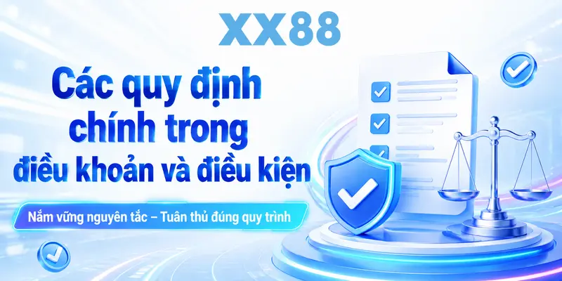 quy định chính trong điều khoản và điều kiện