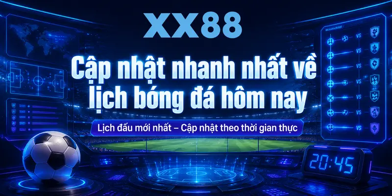 Cập nhật nhanh nhất về lịch bóng đá hôm nay