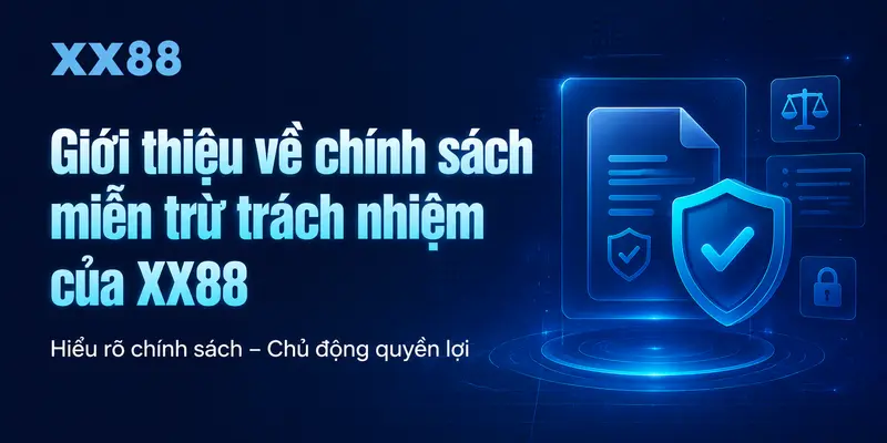 Giới thiệu về chính sách miễn trừ trách nhiệm của XX88