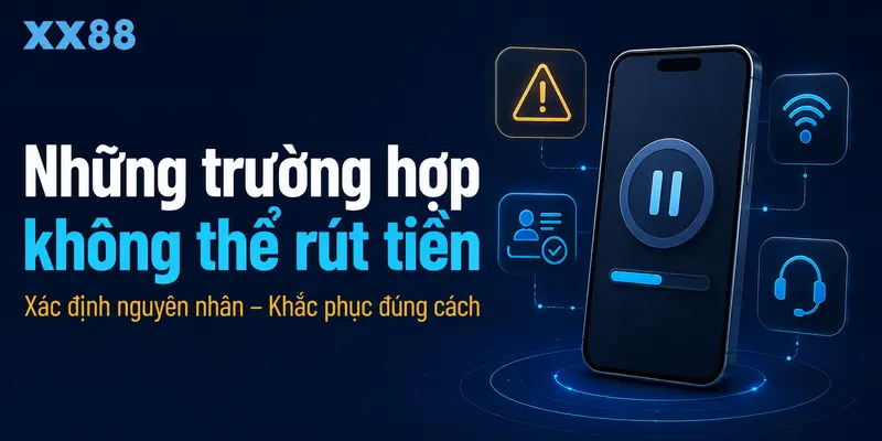 Những trường hợp không thể rút tiền