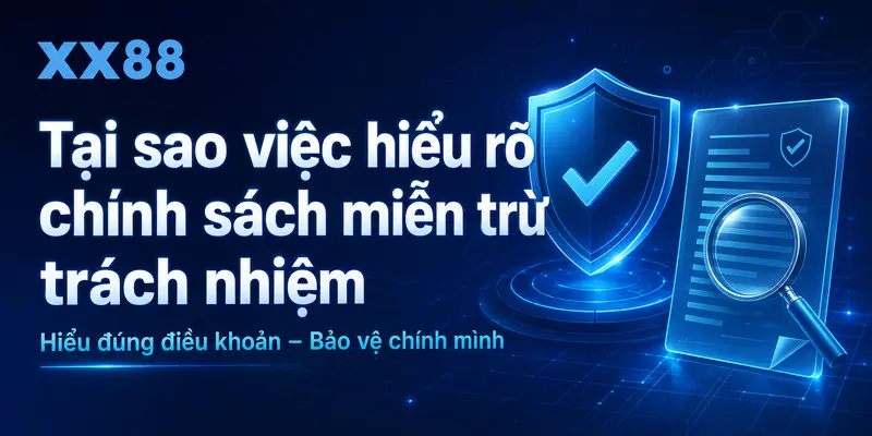 Lý do nên tìm hiểu chính sách miễn trừ trách nhiệm