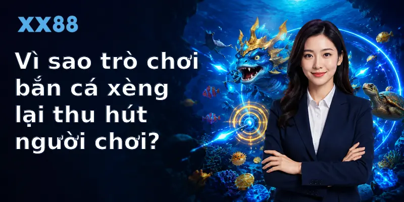 Vì sao trò chơi bắn cá xèng lại thu hút người chơi?